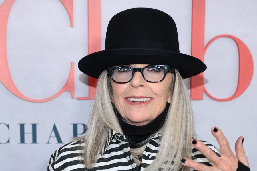 Vinir Diane Keaton voru ómeðvitaðir um versnandi heilsu hennar