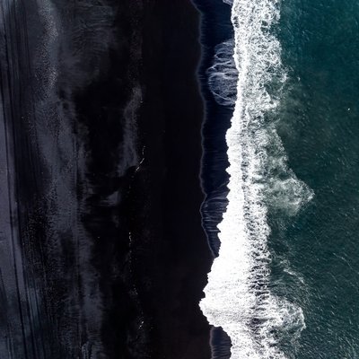 Reynisfjara loftmynd