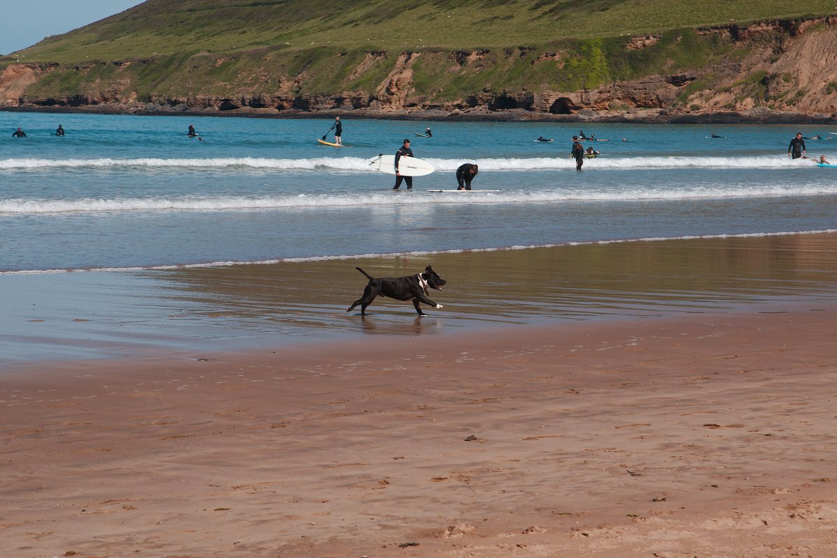 Saunton Sands ströndin