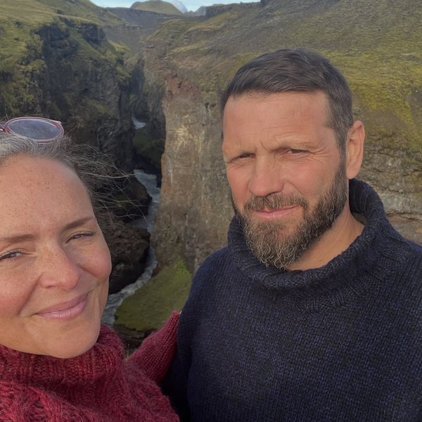 Emilíana Torrini og Ellert geisluðu saman í ferðalagi