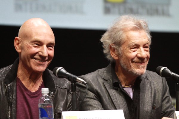 Ian McKellen minnist Patrick Stewart