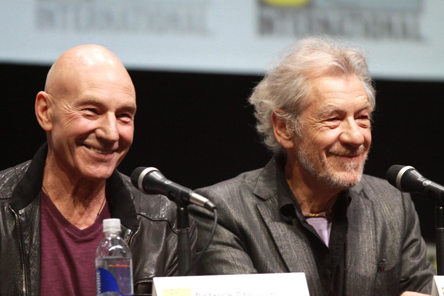 Ian McKellen minnist Patrick Stewart