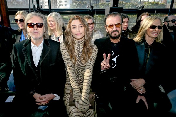 Paul og Ringo taka upp dúett