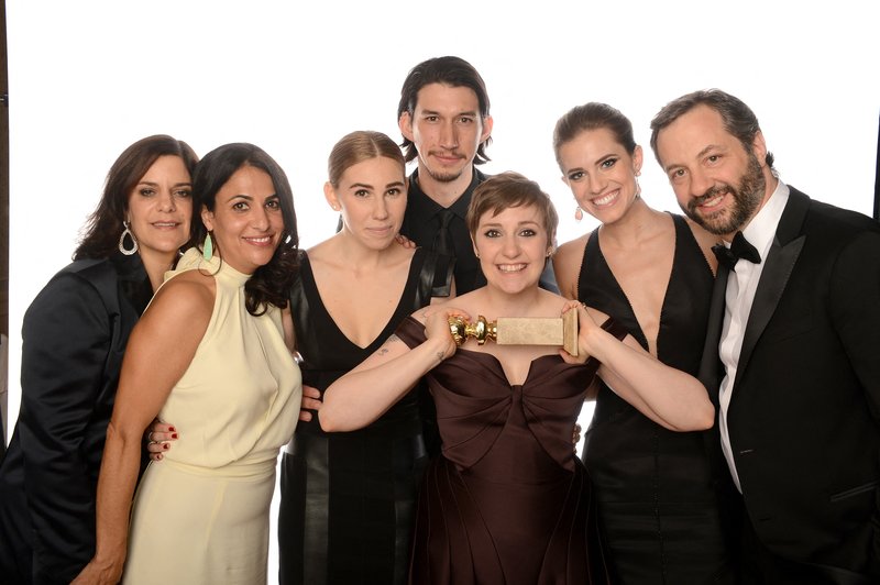 Adam Driver og Lena Dunham