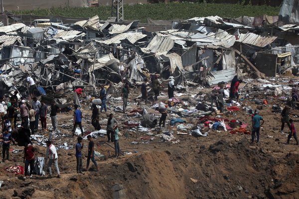 Ísraelsher eykur loftárásir á Gaza-borg