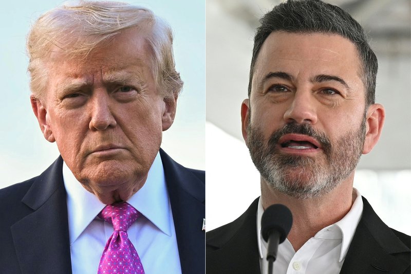 Trump og Kimmel