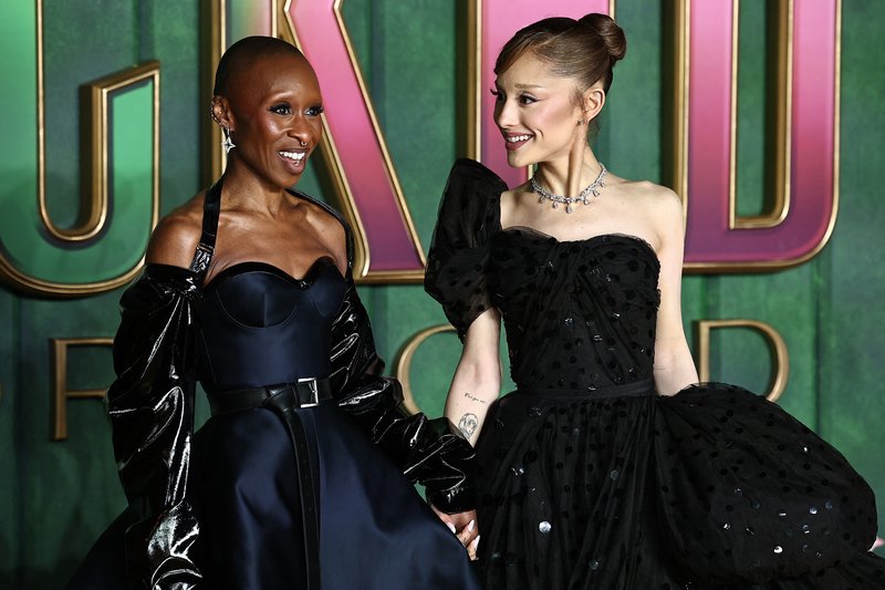 Cynthia Erivo og Ariana Grande