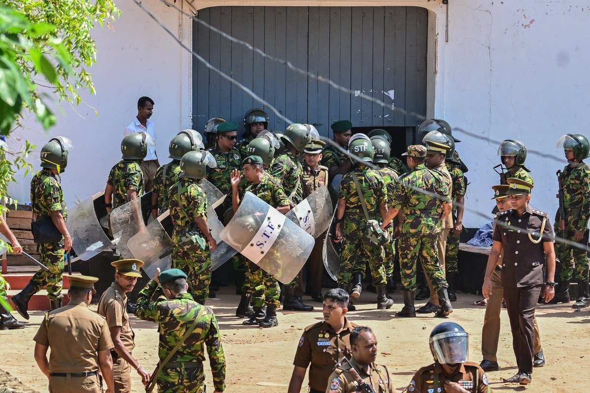 Sri Lanka fangelsi