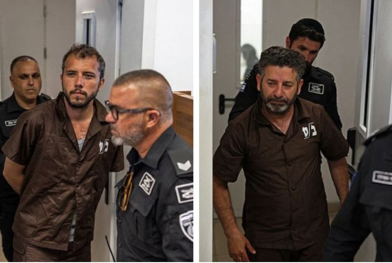 Thiago Avila og Saif Abu Koshk
