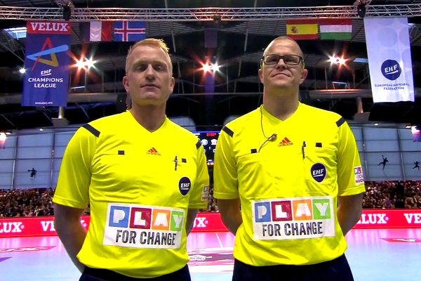 Anton og Jónas handbolti dómgæsla