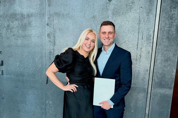 Ásgeir Erlends rúllaði upp náminu