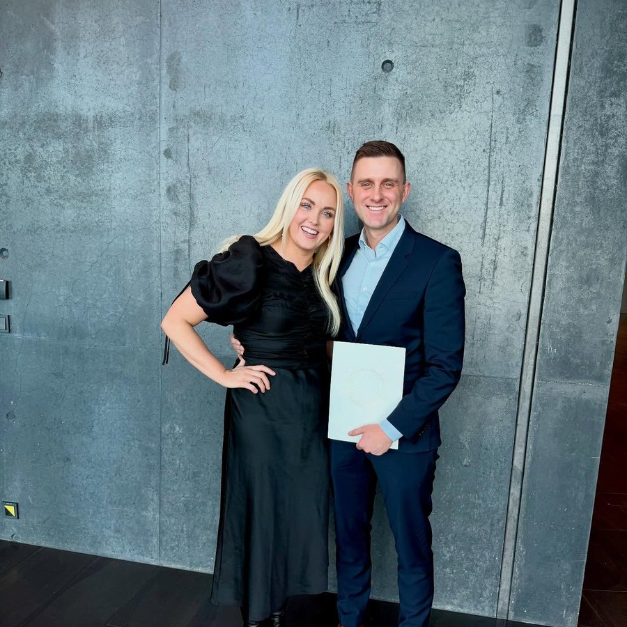 Ásgeir Erlends rúllaði upp náminu