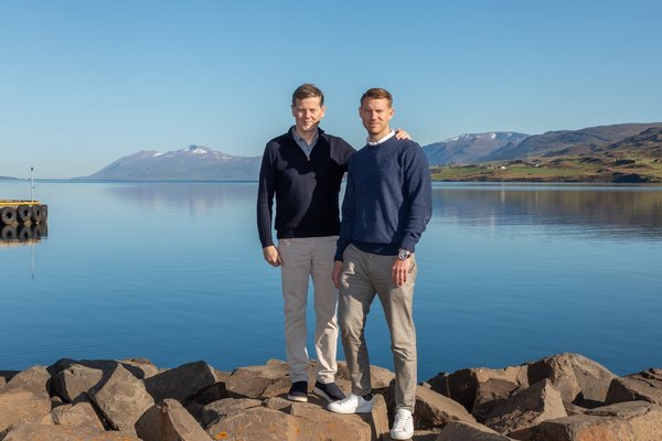 Baldvin Þorsteinsson og Þorsteinn Már Baldvinsson