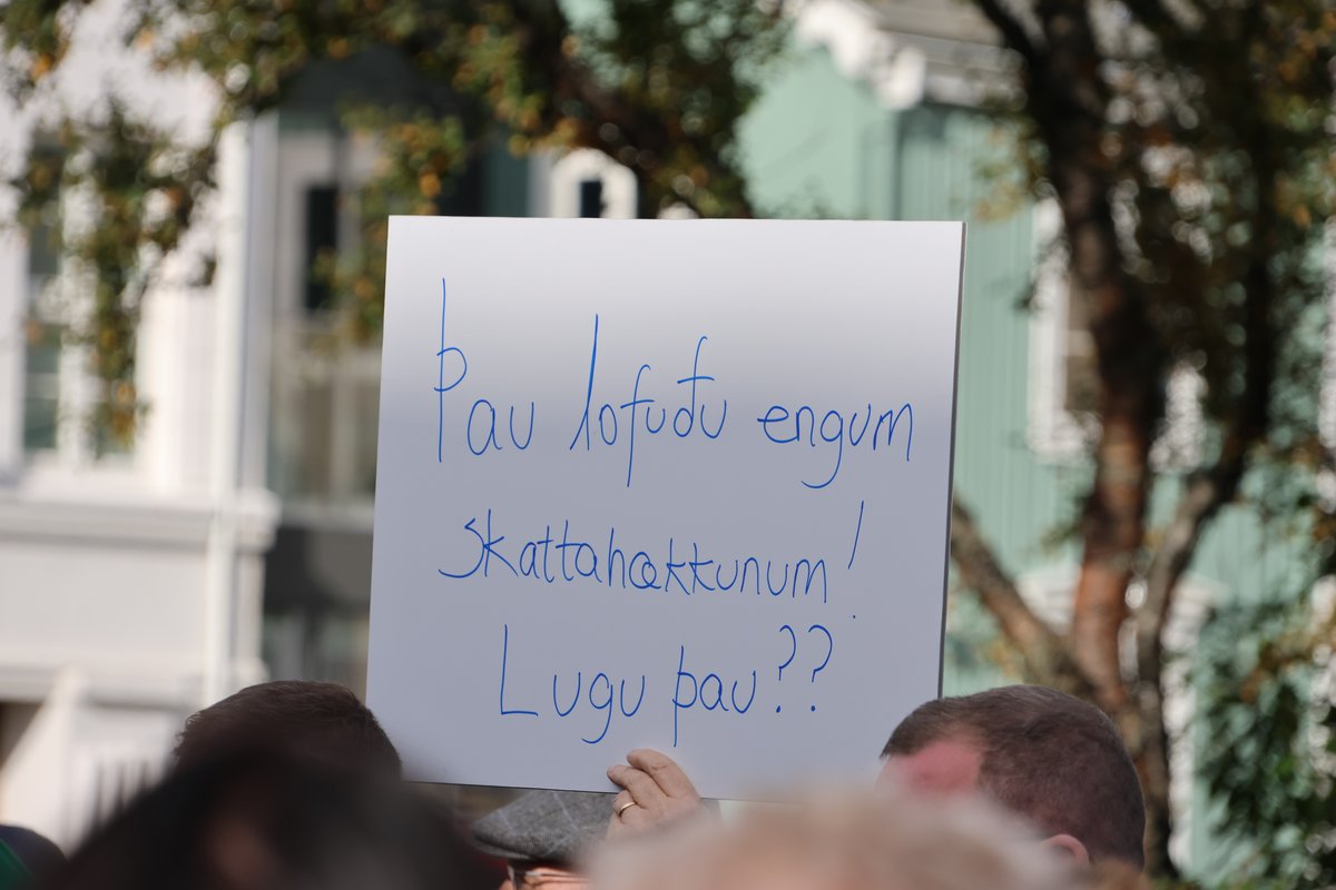 Mótmæli þvert á flokka