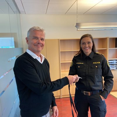 Eyþór Þorbergsson saksóknari hjá lögreglunni á Norðurlandi eystra og Páley Borgþórsdóttir lögreglustjóri