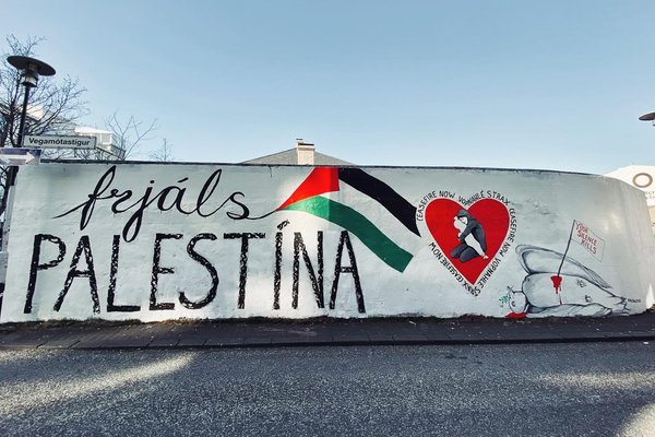 Listakonan á bakvið Palestínuverkið hrindir af stað alþjóðlegu vegglistaverkefni