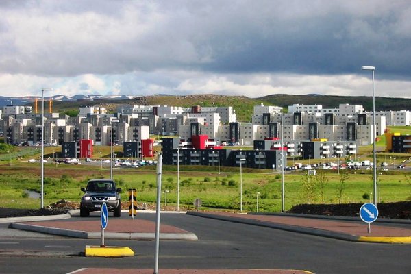 Grafarholt séð úr Úlfarsárdal