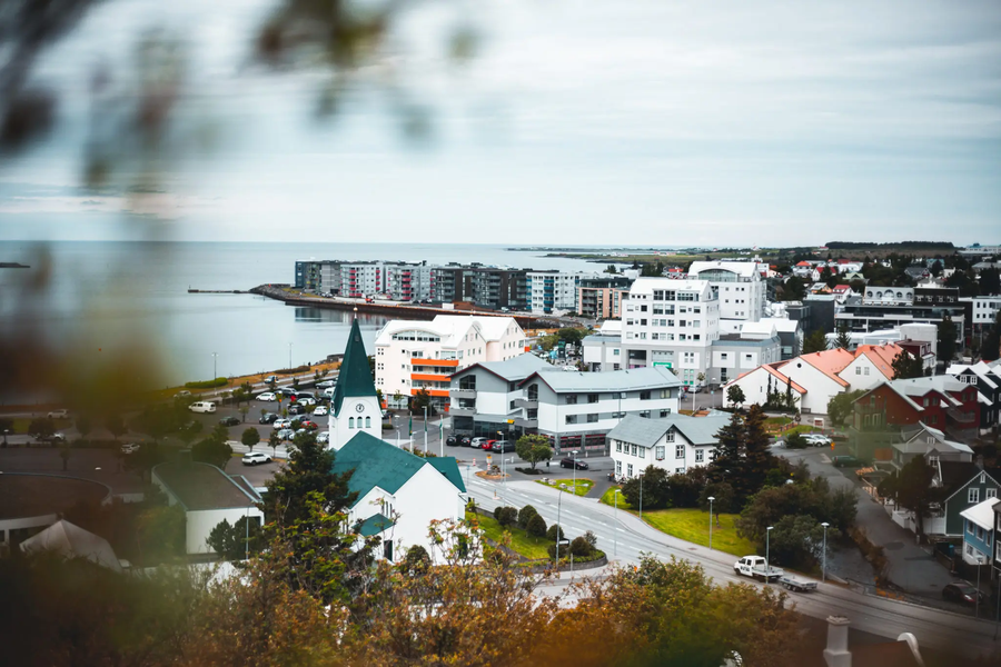 Reiðhjólamaður fluttur á slysadeild