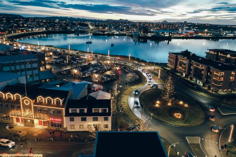 Hafnarfjörður kvöld