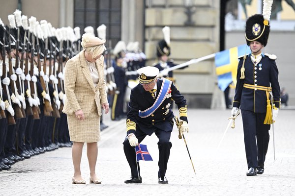 Halla Tómasdóttir Svíakonungur