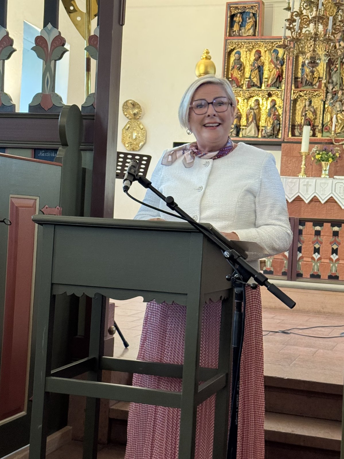 Halla Tómasdóttir ræða