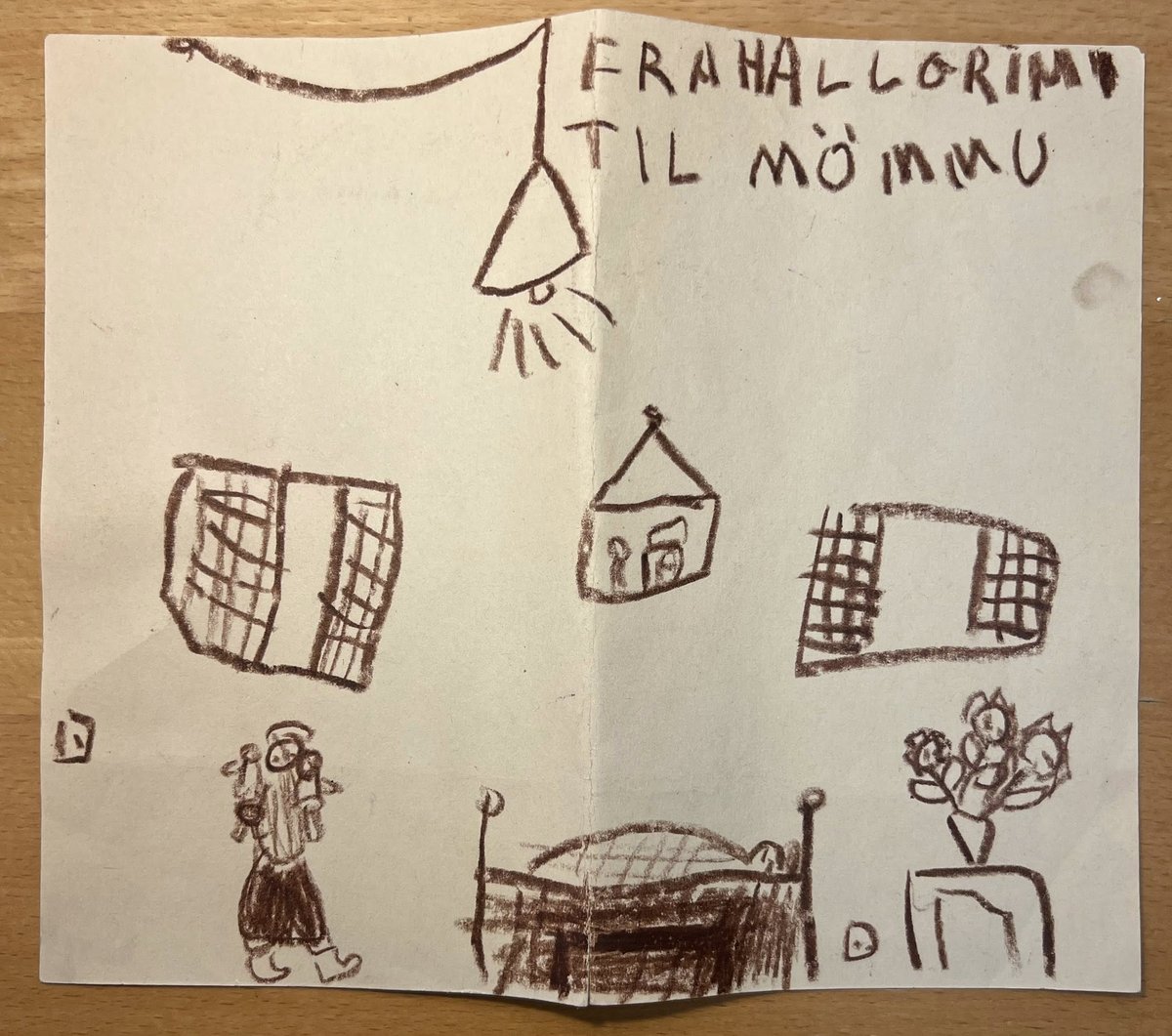Hallgrímur Helgason bréf til mömmu 3