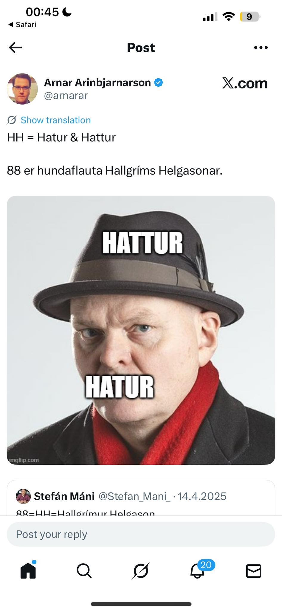 Hallgrímur Helgason