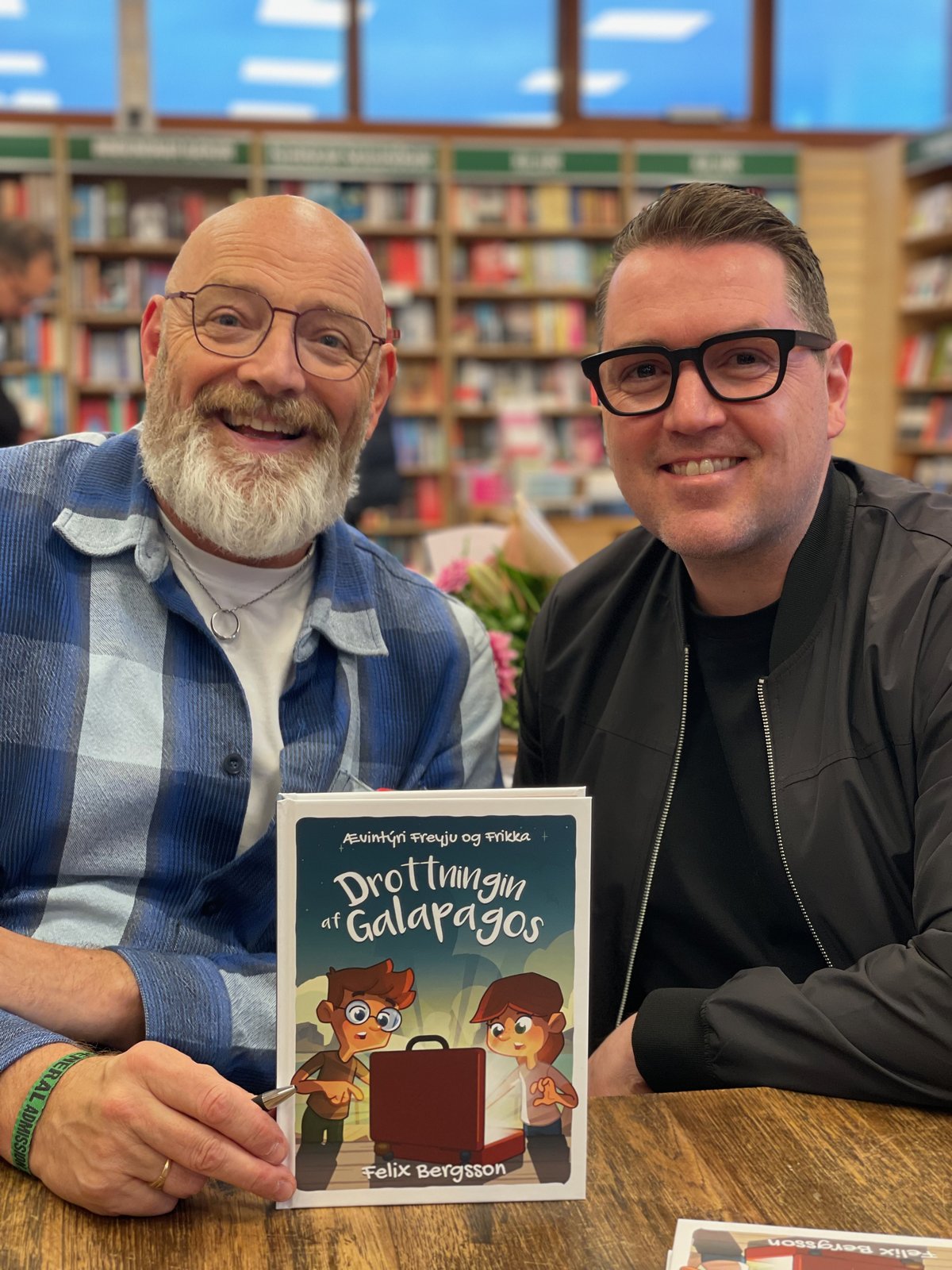 Útgáfuhóf Felxi Bergsson