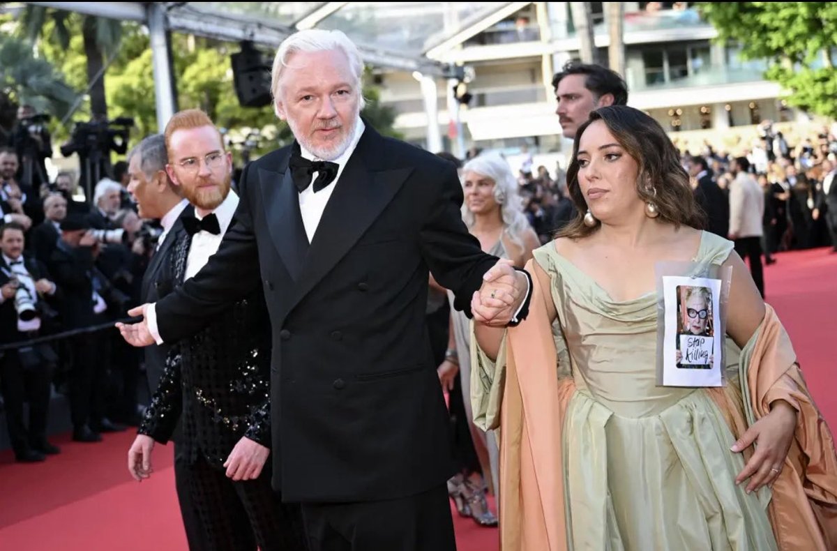 Julian og Stella Assange