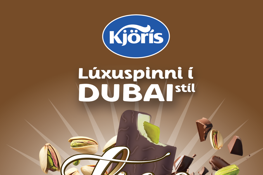 Værir þú til í sex kassa af nýjum lúxus Dubai-pinnaís?