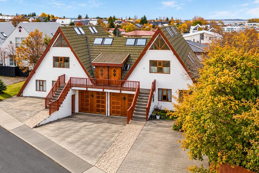 Selja eitt fallegasta parhús landsins