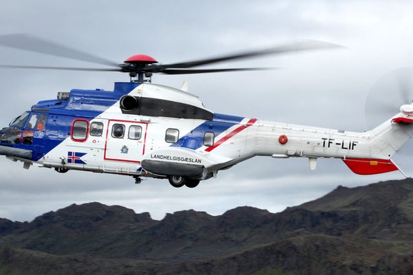 Gæslan flutti veikan farþega skemmtiferðaskips við flóknar aðstæður