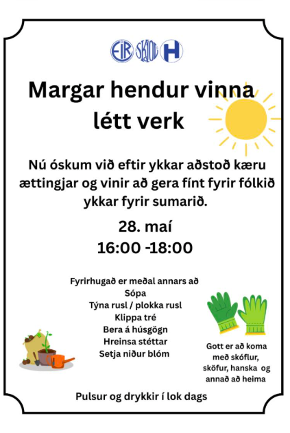 Margarhendur