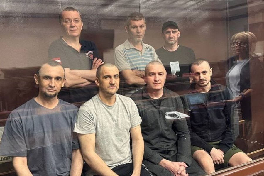 „Kherson-níumenningarnir“ dæmdir í allt að 20 ára fangelsisvist