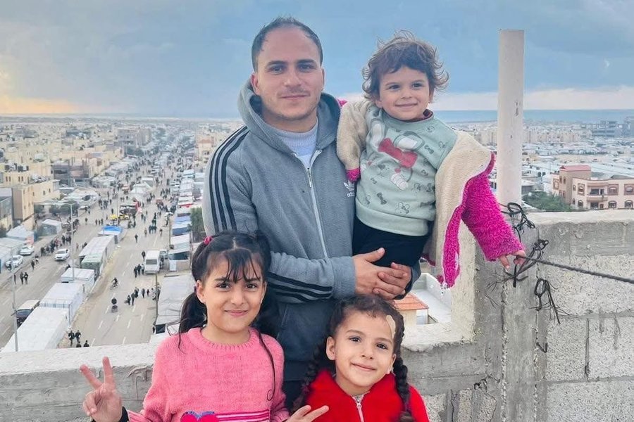 Ísraelar drápu heila fjölskyldu um helgina