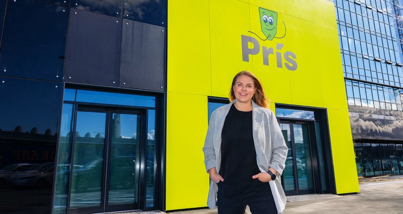 Gréta María Grétarsdóttir er klár í slaginn með Prís.