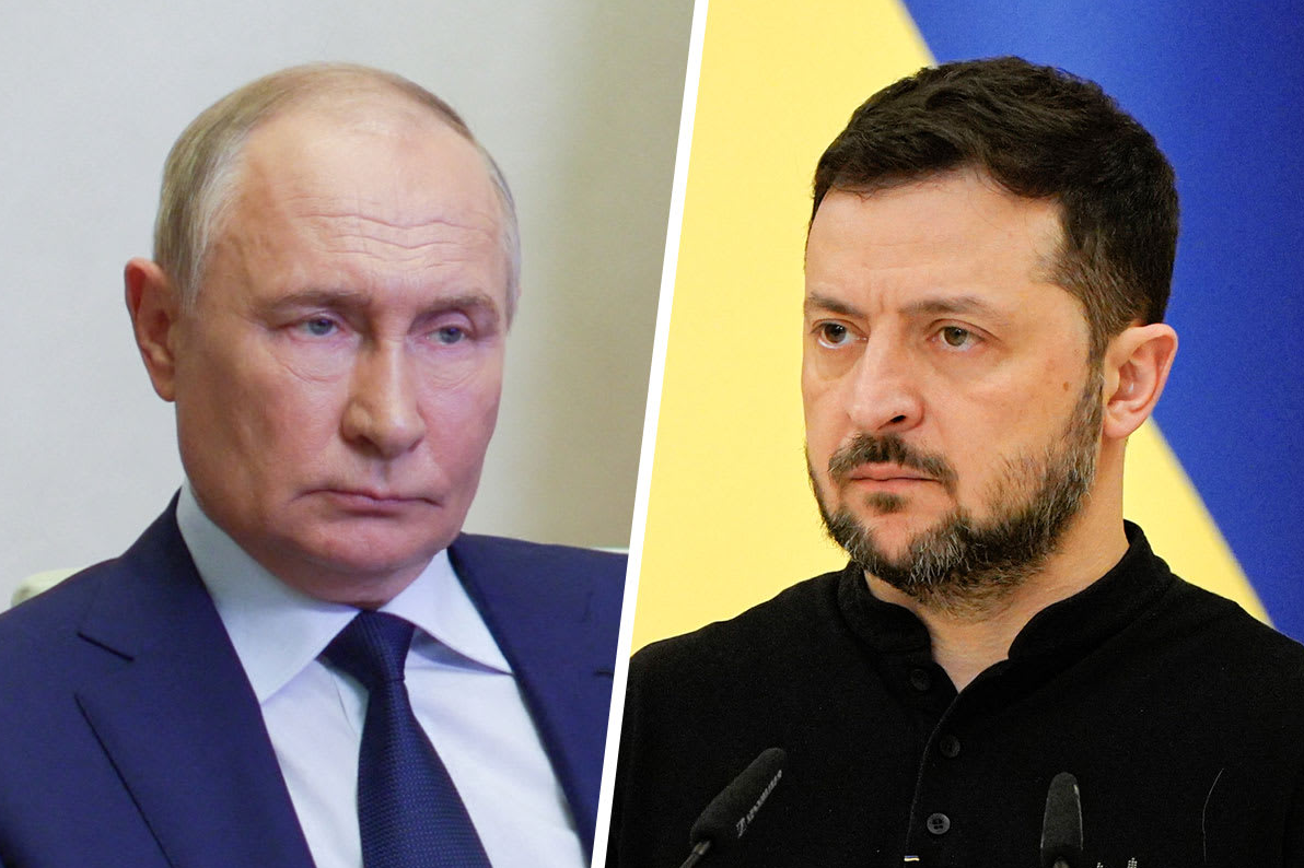 Putin and Zelensky