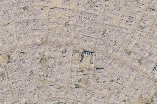 Nýjar Google Earth-myndir sýna umfang eyðileggingarinnar á Gaza