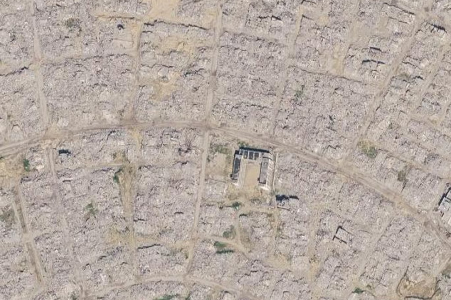 Nýjar Google Earth-myndir sýna umfang eyðileggingarinnar á Gaza