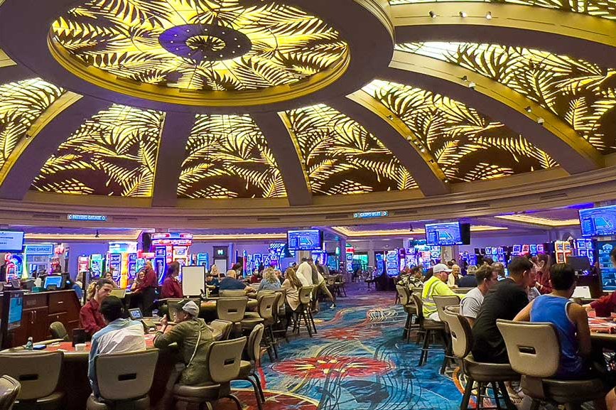 Rændi spilavíti í Las Vegas með riffli