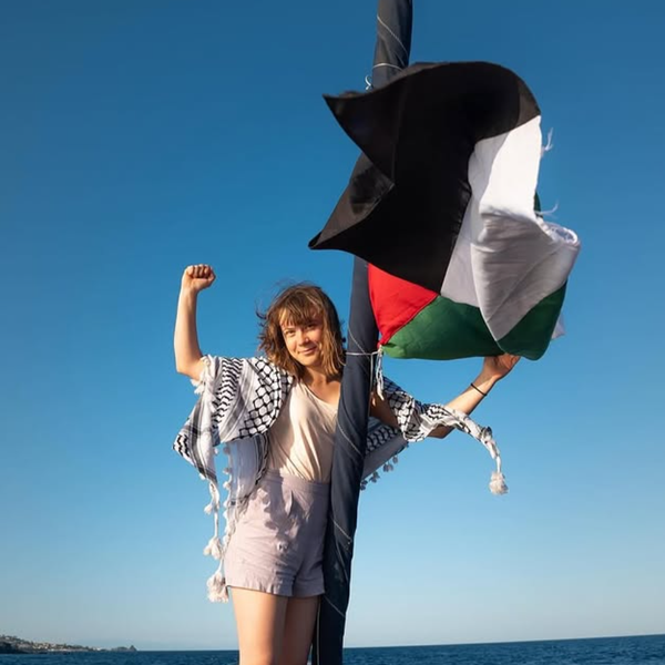 Greta Thunberg siglir aftur til Gaza