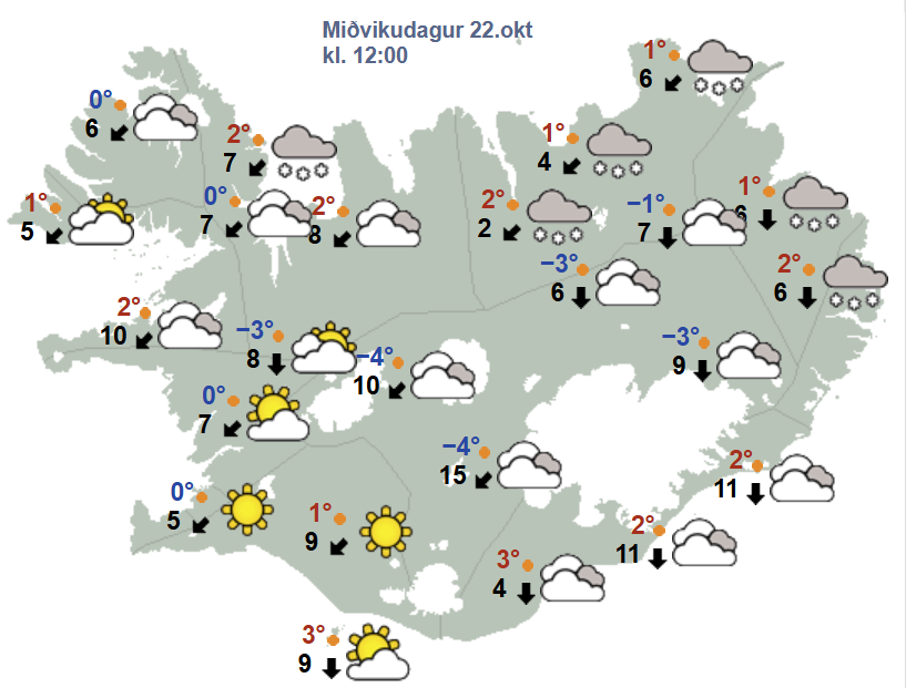 Screenshot 2025-10-18 090714 veður