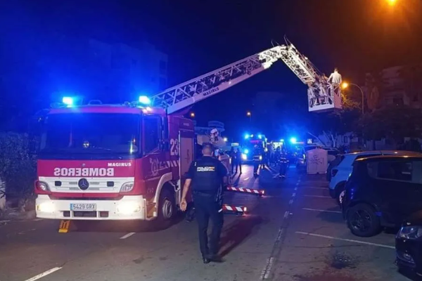 Tveir létust í bruna á Tenerife