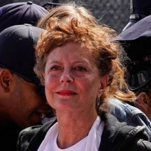 Susan Sarandon meðal handtekinna við mótmæli gegn Netanyahu