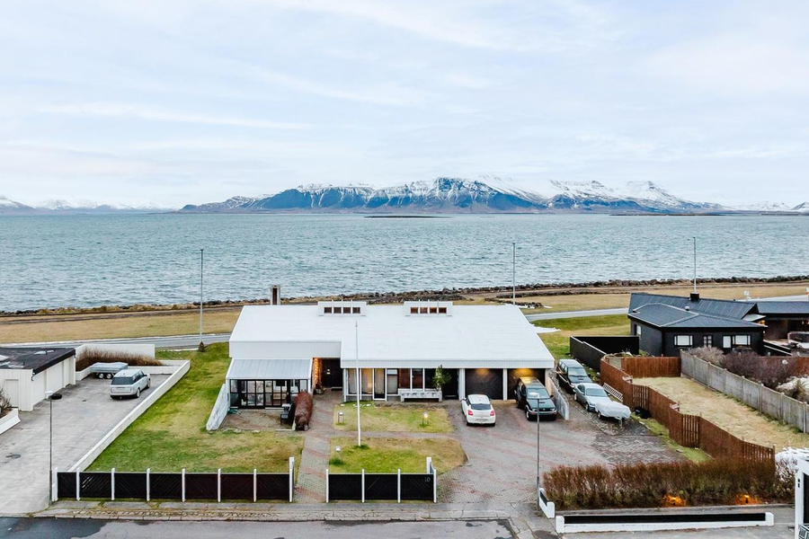 Glæsilegt einbýlishús með sjávarútsýni á Seltjarnarnesi til sölu