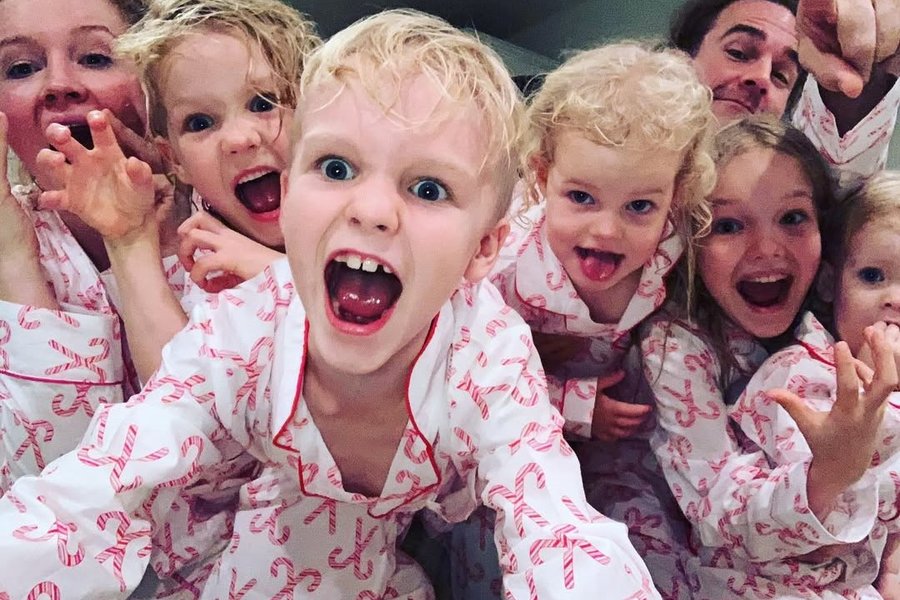 Minnist James Van Der Beek með áður óbirtum myndum