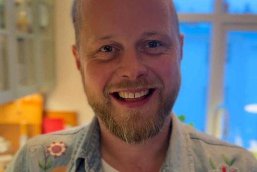 Snorri sagði frá andláti föður síns á útgáfutónleikum í gær