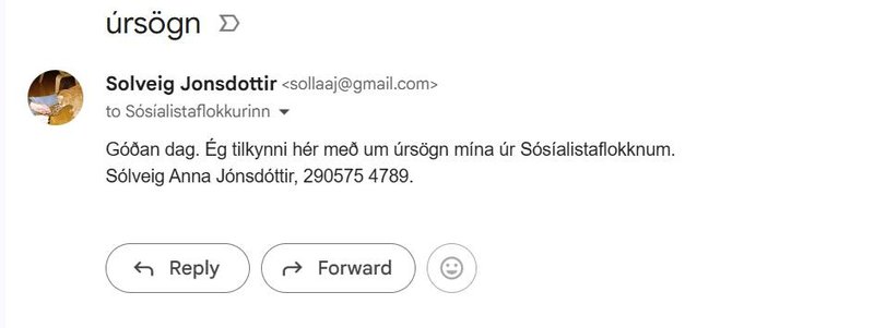 Sólveig Anna segir sig úr Sósíalistaflokknum
