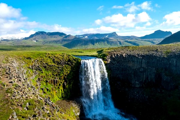 Svöðufoss á Snæfellsnesi