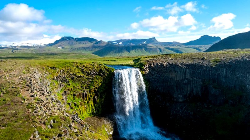 Svöðufoss á Snæfellsnesi
